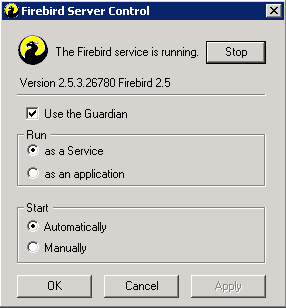 Рисунок 5 - Firebird Server Manager.png